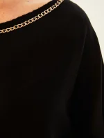 تونیک بافت مشکی - Image 4