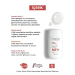 کرم ضد آفتاب فلویید سینوز برای پوست چرب SINOZ SPF50 - Image 4