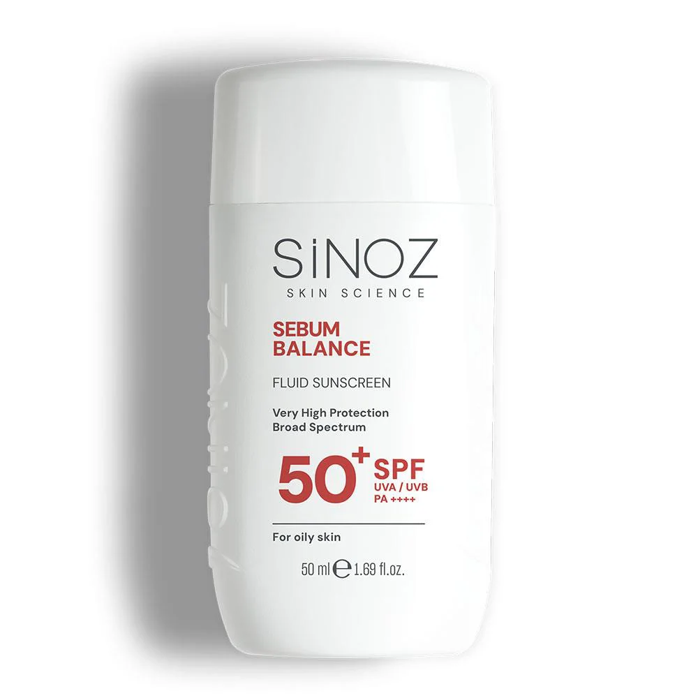 sinoz-yagli-ciltlere-ozel-gunluk-kullanim-spf50-sivi-gunes-kremi-50-ml-4475 کرم ضد آفتاب فلویید سینوز برای پوست چرب SINOZ SPF50 - Image 1