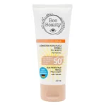 کرم ضد آفتاب رنگی ضد پیری بی بیوتی SPF50  Be beauty