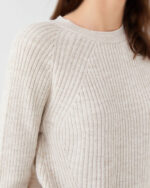 بلوز بافت بیسیک طرح دار - Image 2