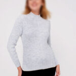 بلوز بافت بیسیک زری دار