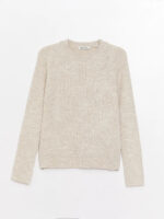 بلوز بافت بیسیک طرح دار - Image 3