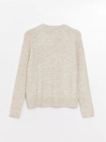 بلوز بافت بیسیک طرح دار - Image 7