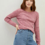 بافت موهر نقش دار