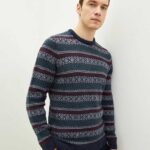 بافت راه راه طرح دار