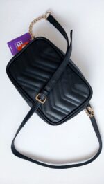 کیف شونه ای مشکی زنجیر دار - Image 6