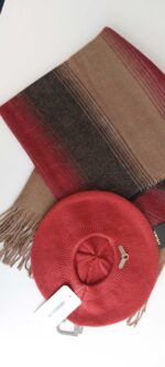 شال دو رو پشمی کوتون