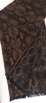 شال دو رو پشمی کوتون