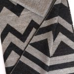 شال دو رو پشمی کوتون