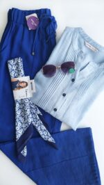 شلوار پارچه ای نخی السی - Image 5