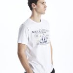 تیشرت مردانه سفید السی