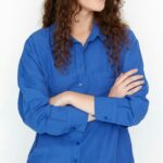 شومیز بیسیک نخی اورسایز