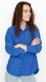 شومیز بیسیک نخی اورسایز