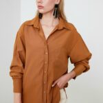 شومیز بیسیک نخی اورسایز