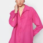 شومیز بیسیک نخی اورسایز