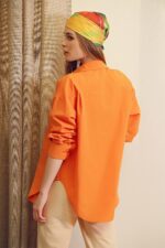 شومیز بیسیک نخی اورسایز - Image 2