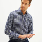 پیراهن مردانه چهارخانه