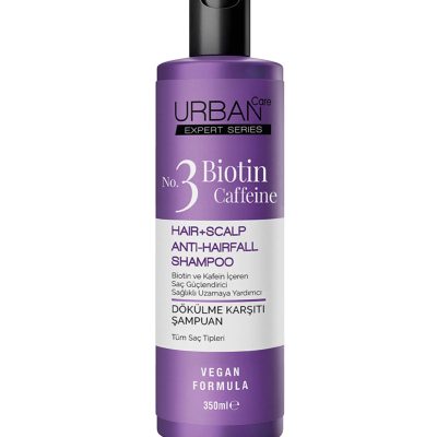 شامپو بیوتین و کافئین ضد ریزش اربن کر سری اکسپرت 350ml