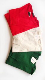 بلوز بافت بیسیک خالدار - Image 5